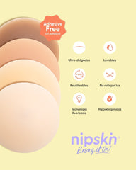 Pezoneras Sin Adhesivo de silicona más Estuche, Bring It On | Nipskin® - Nipskin ES