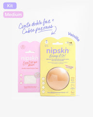 Pezoneras Sin Adhesivo más Cinta Doble Faz, Bring It On | Nipskin® - Nipskin ES