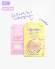 Pezoneras Sin Adhesivo más Cinta Doble Faz, Bring It On | Nipskin® - Nipskin ES