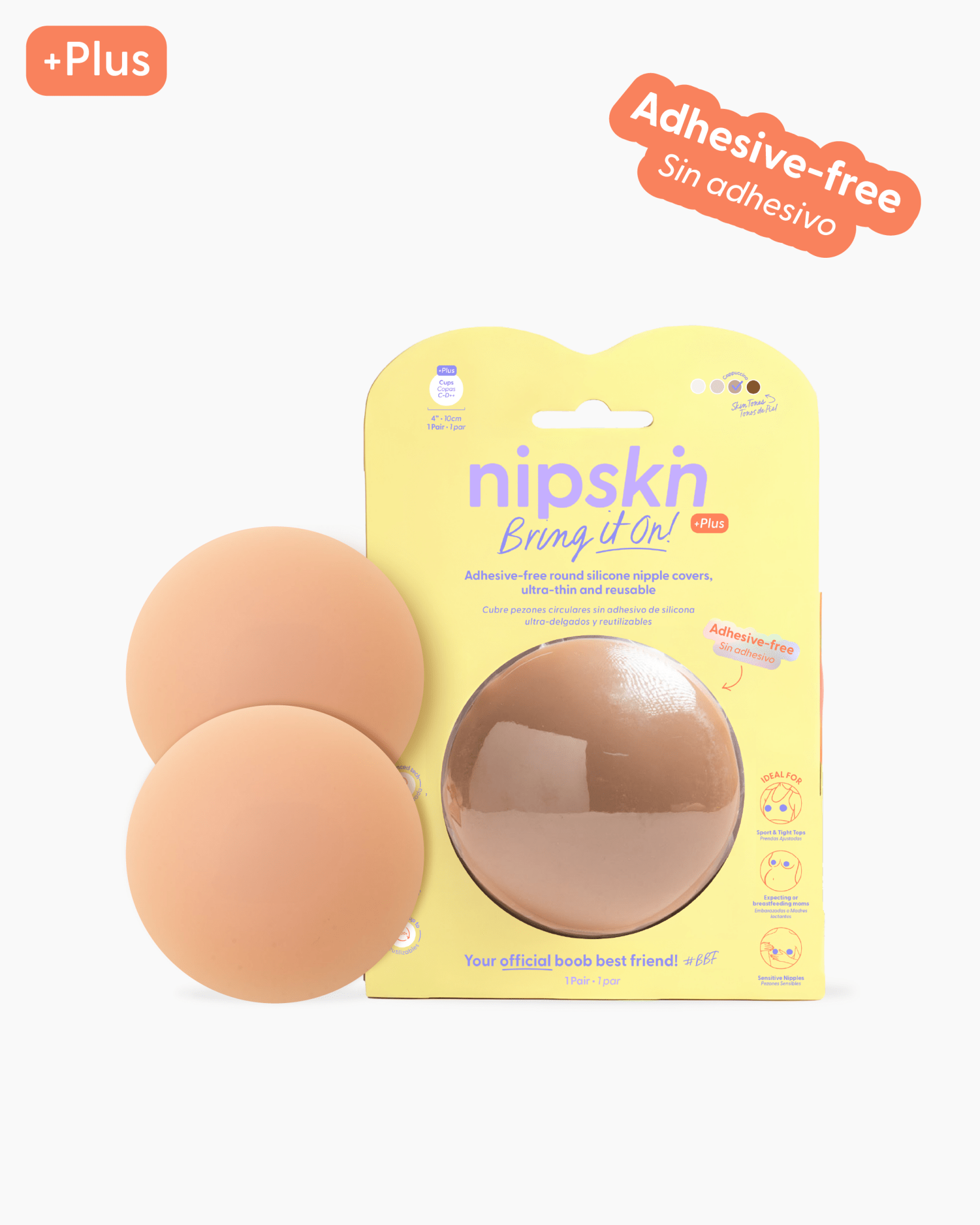 Pezoneras Sin Adhesivo Reutilizables, Bring It On | Nipskin® - Nipskin ES