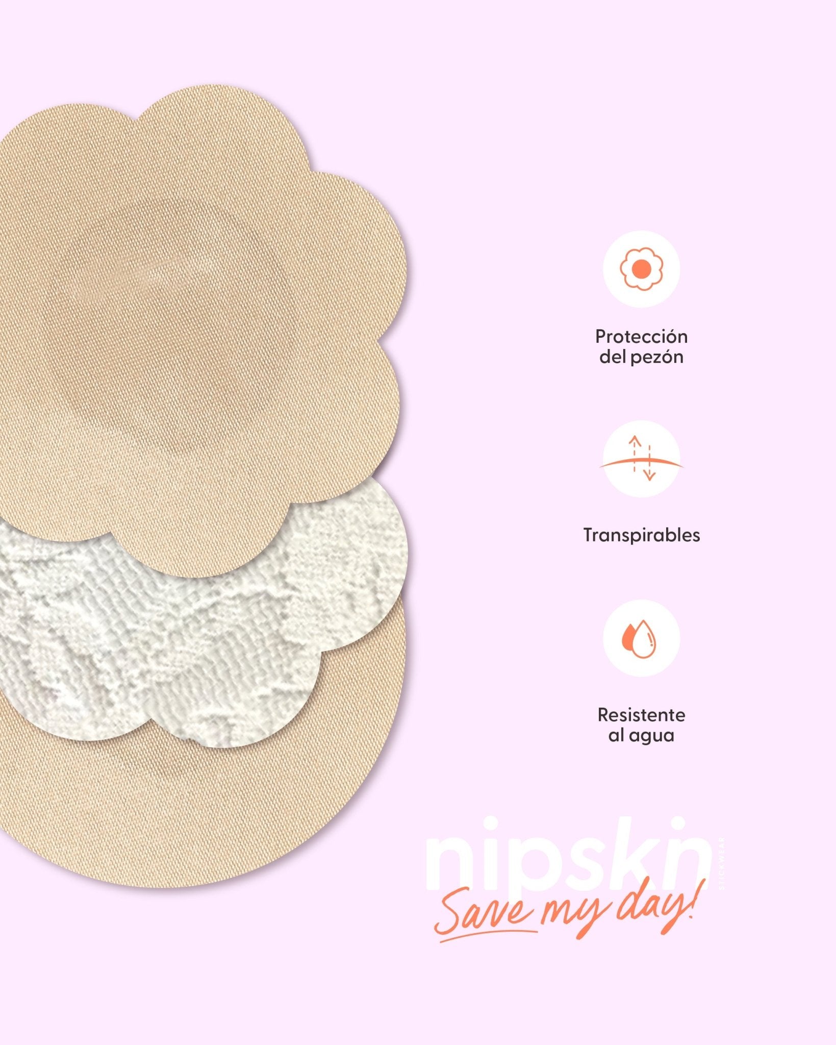 Tapa pezones para Vestidos - Nipskin®